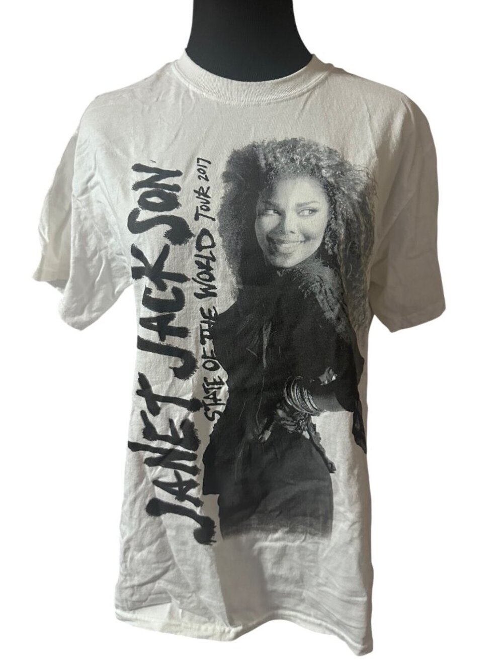 Janet Jackson State of the World Tour 2017 t-shirt size M